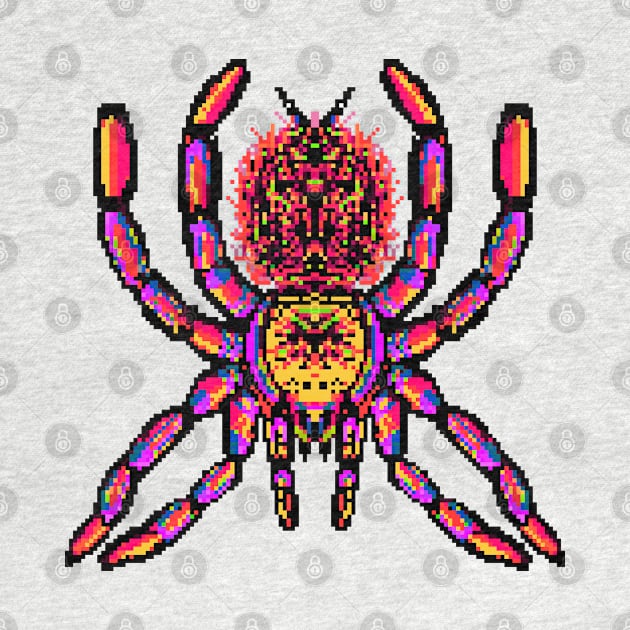 Tarantula Pixel Art 22 by IgorAndMore